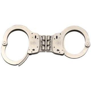 SW HANDCUFF M300 HINGED NKL - Sale
